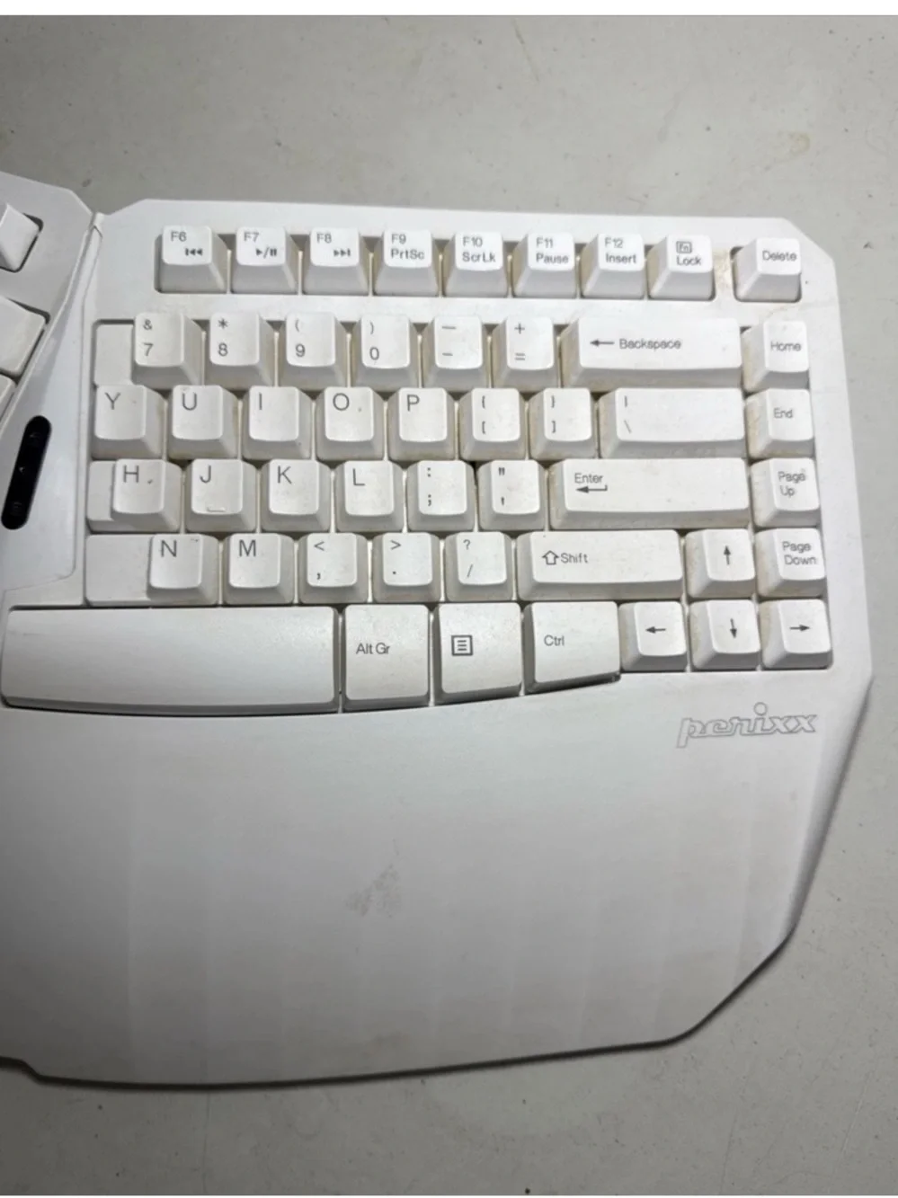 Perixx PERIBOARD-613W Wireless 2.4 & Bluetooth Ergonomic Compact Split Keyboard